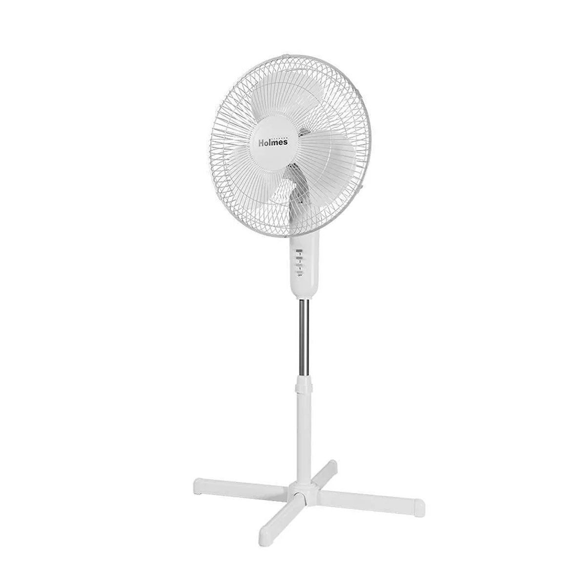 Ventilador Holmes de 3 Velocidades, color Blanco