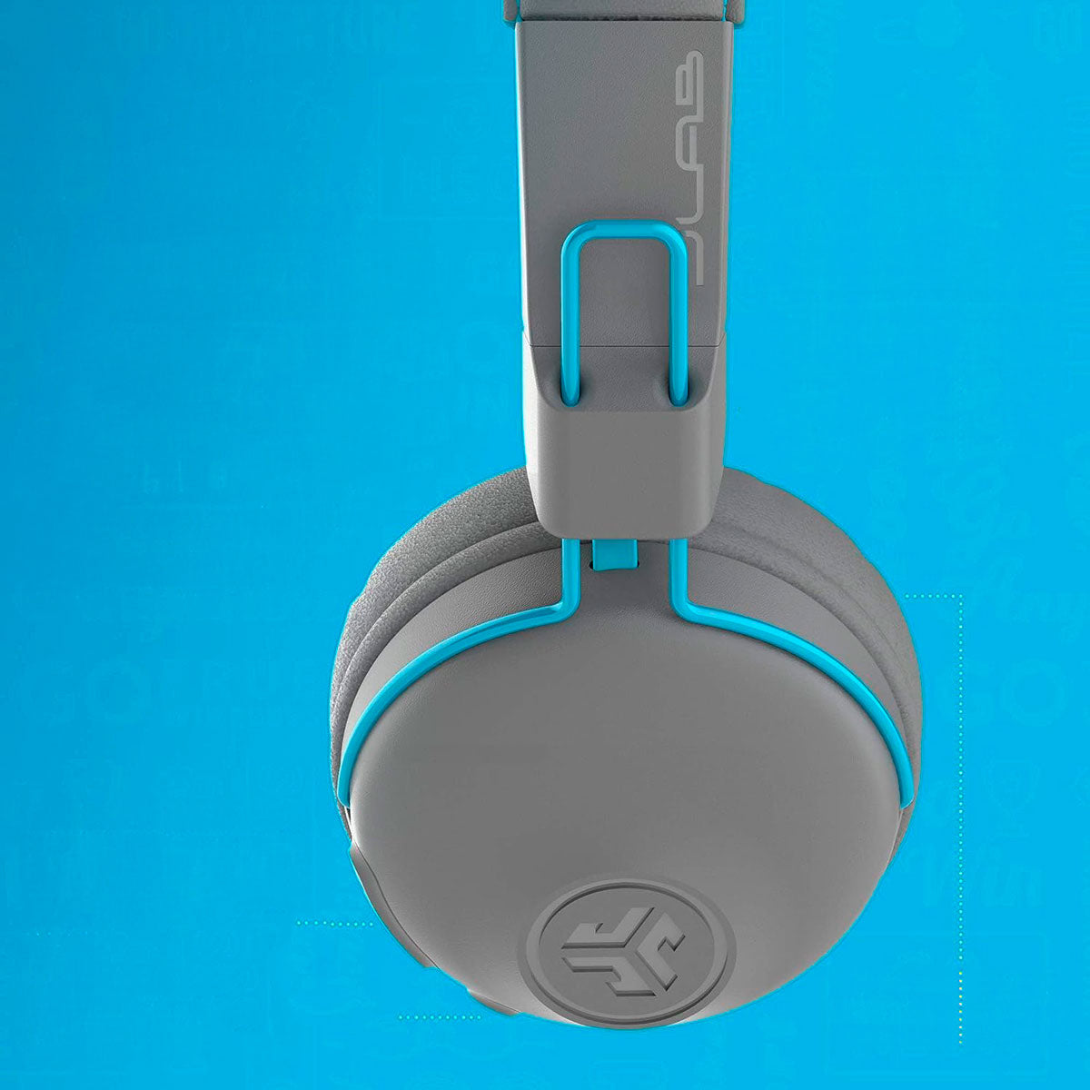 Audífonos Inalámbricos color Azul con Gris, Jlab Studio (Reacondicionado)