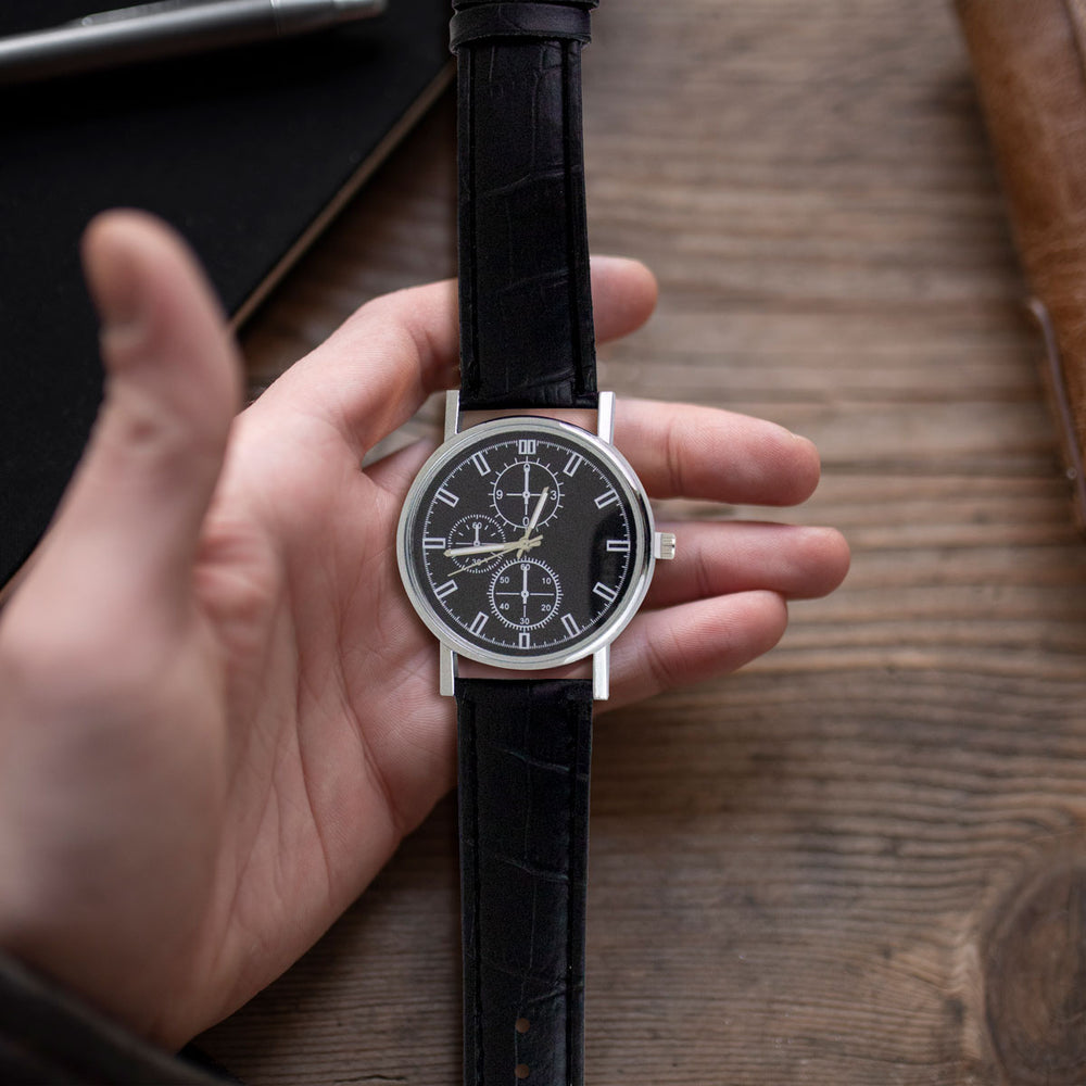 ACTIME Reloj para Caballero color Negro