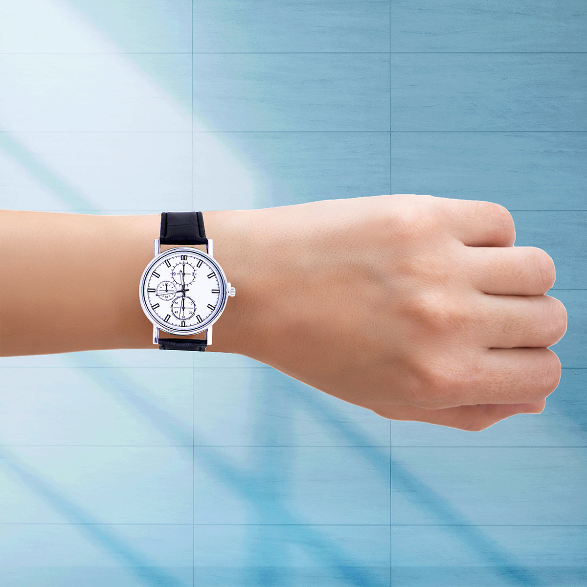 ACTIME Reloj para Caballero color Blanco