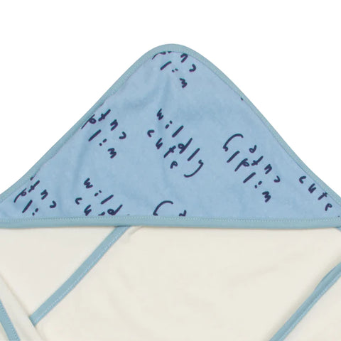 Gerber Toallas con Capucha para Bebé color Azul con Blanco 66x76 cm