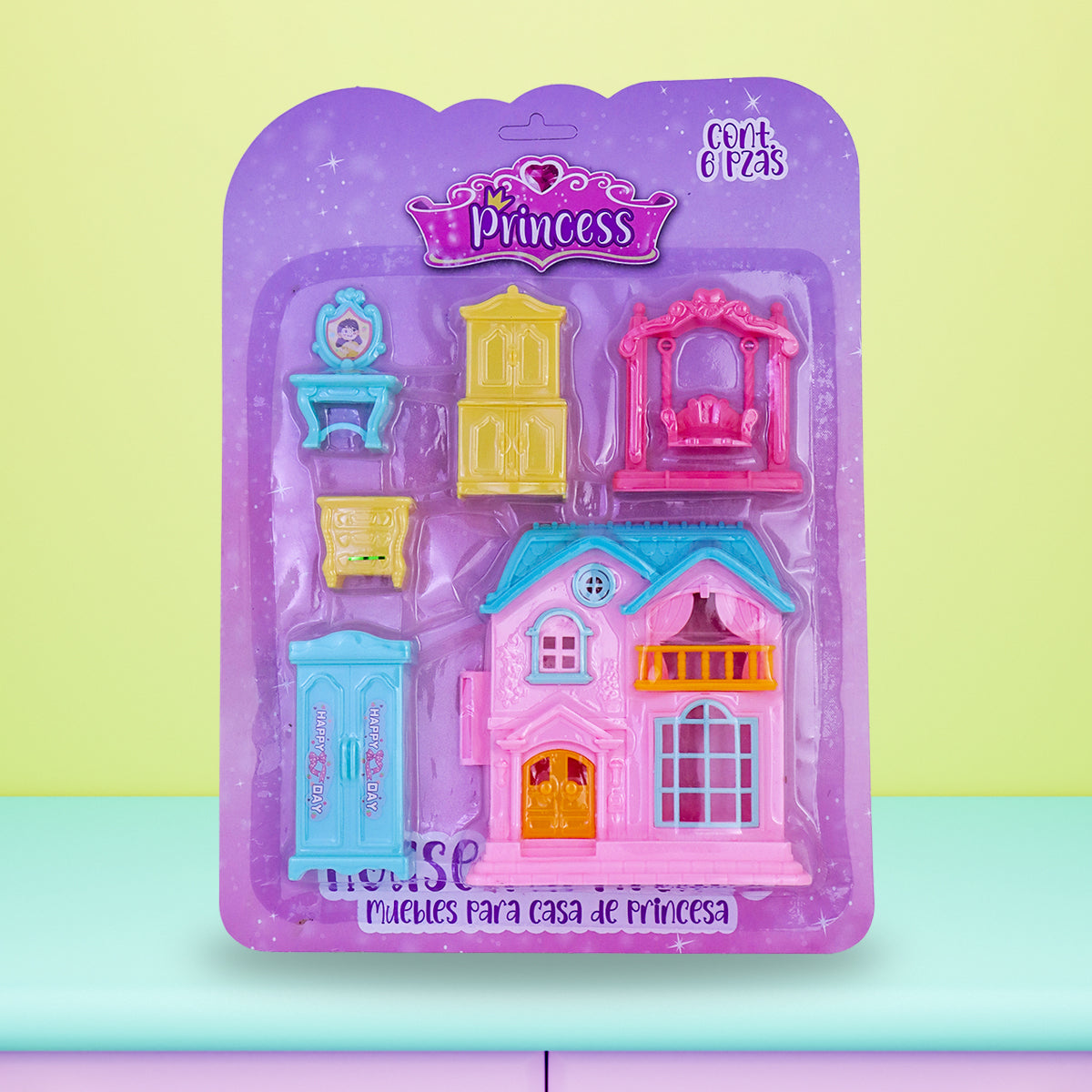 Muebles de Juguete para Casa de Muñecas, 6 pzas