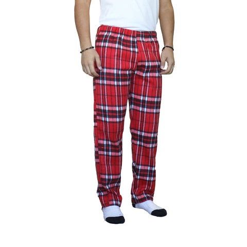 Pantalón de Pijama color Rojo con Negro para Caballero