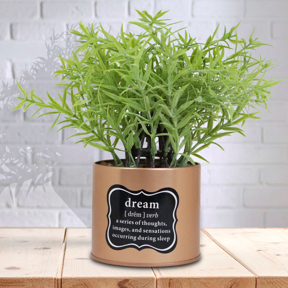 Maceta Dream con Planta Artificial