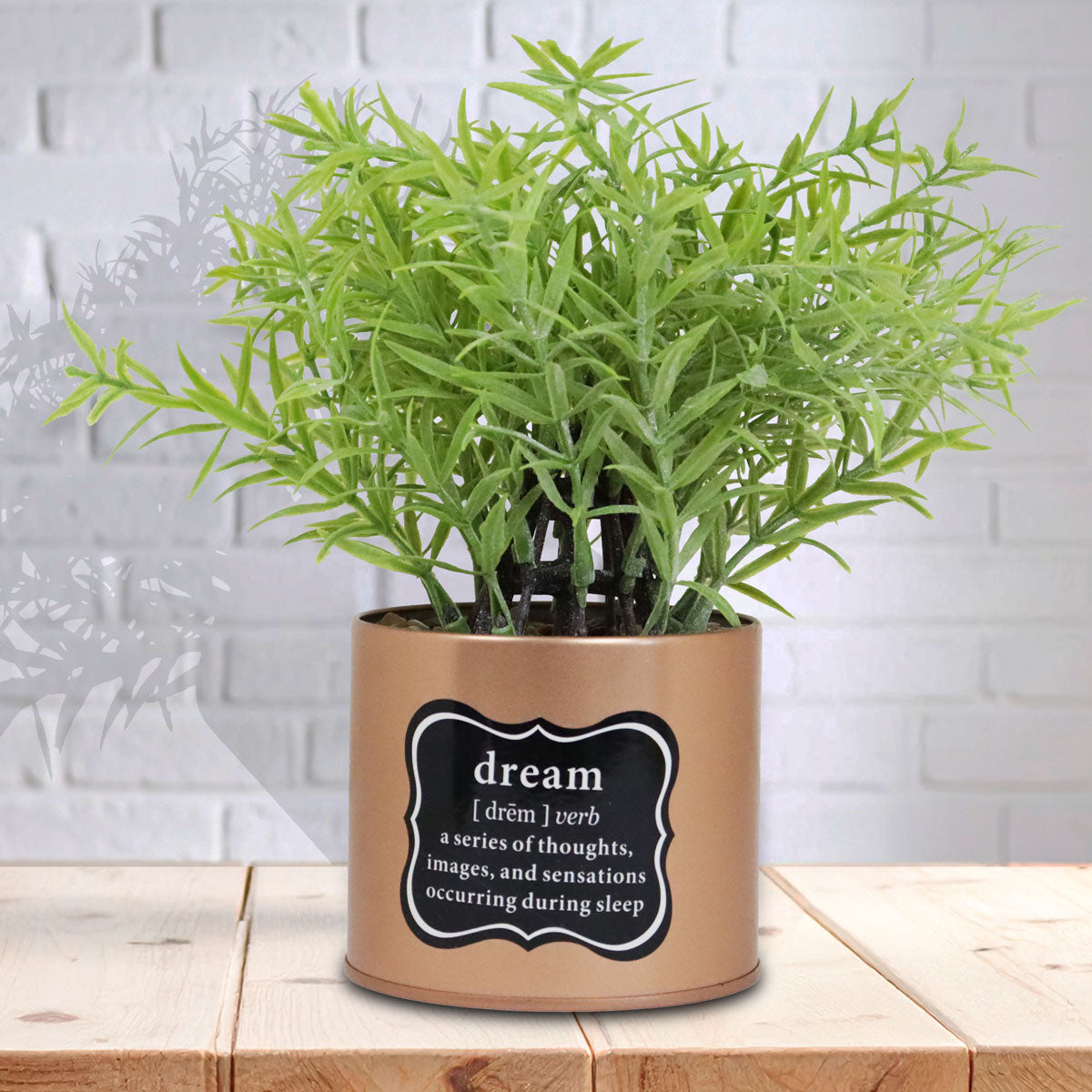 Maceta Dream con Planta Artificial