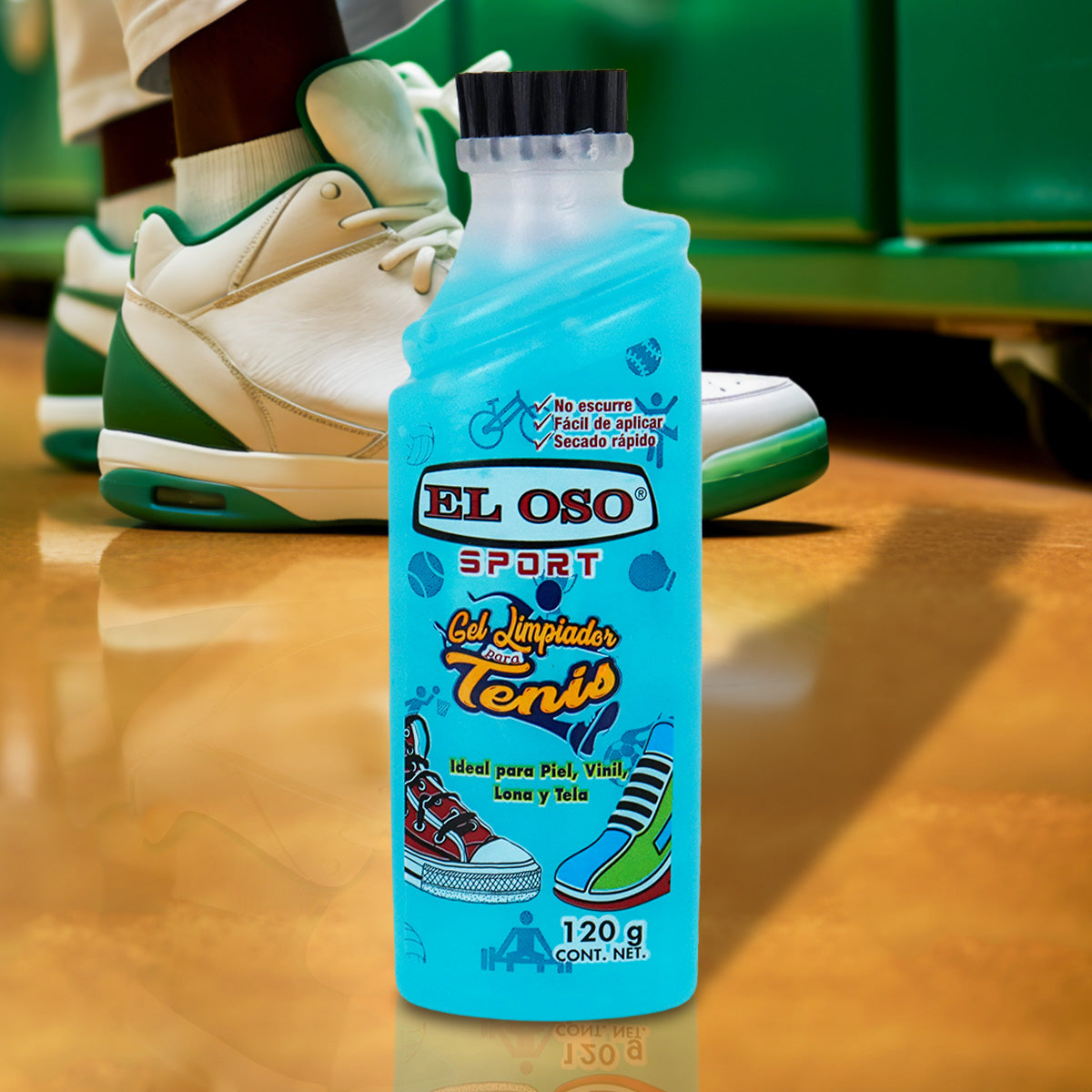Gel Limpiador para Tenis, El Oso Sport