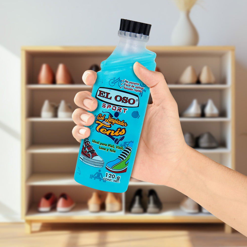 Gel Limpiador para Tenis, El Oso Sport