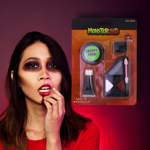 Kit de Maquillaje para Halloween, 4pzas