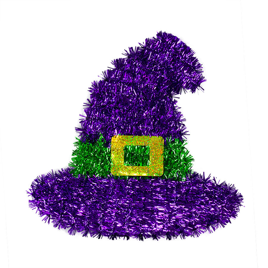 Sombrero de Tinsel para Halloween