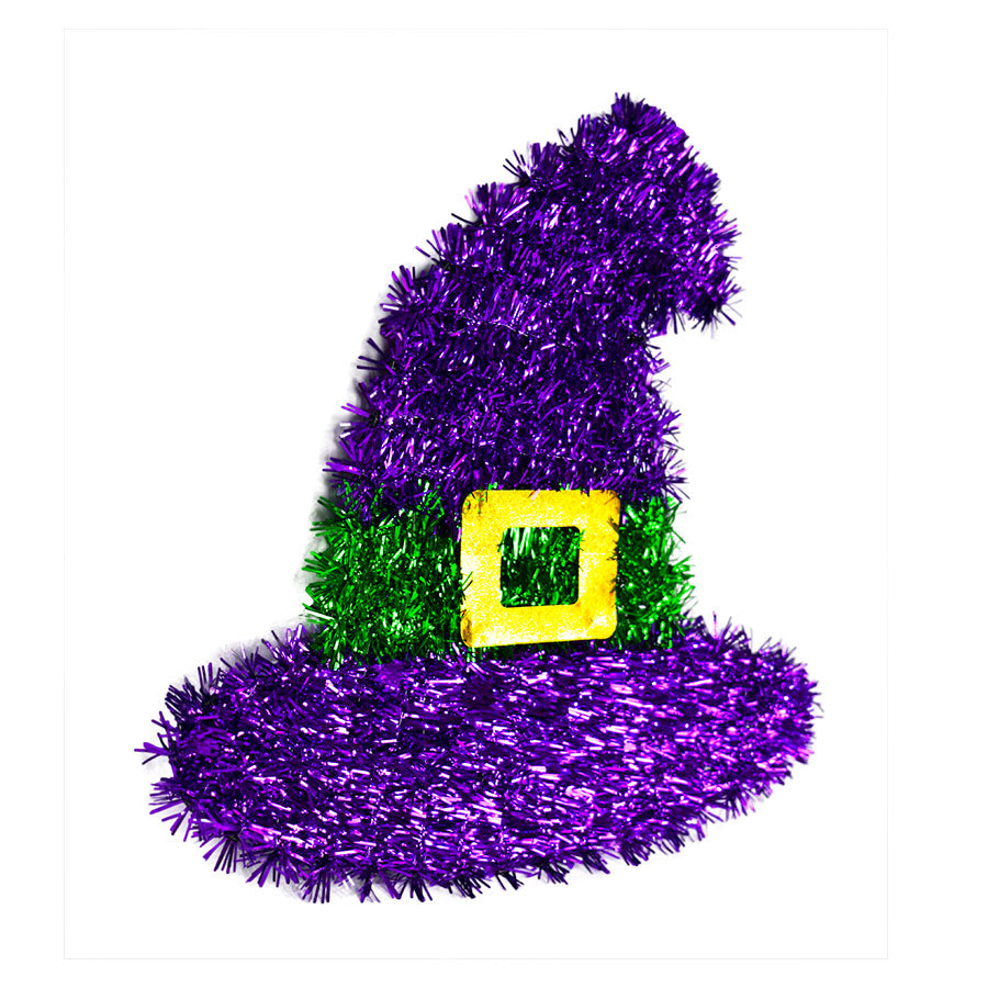 Sombrero de Tinsel para Halloween