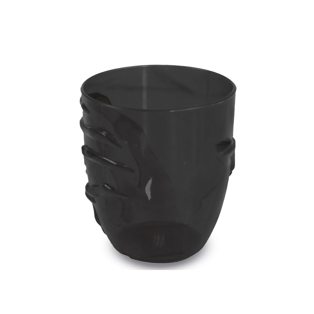 Mano Fantasmal, Vaso de Plástico, Color Negro