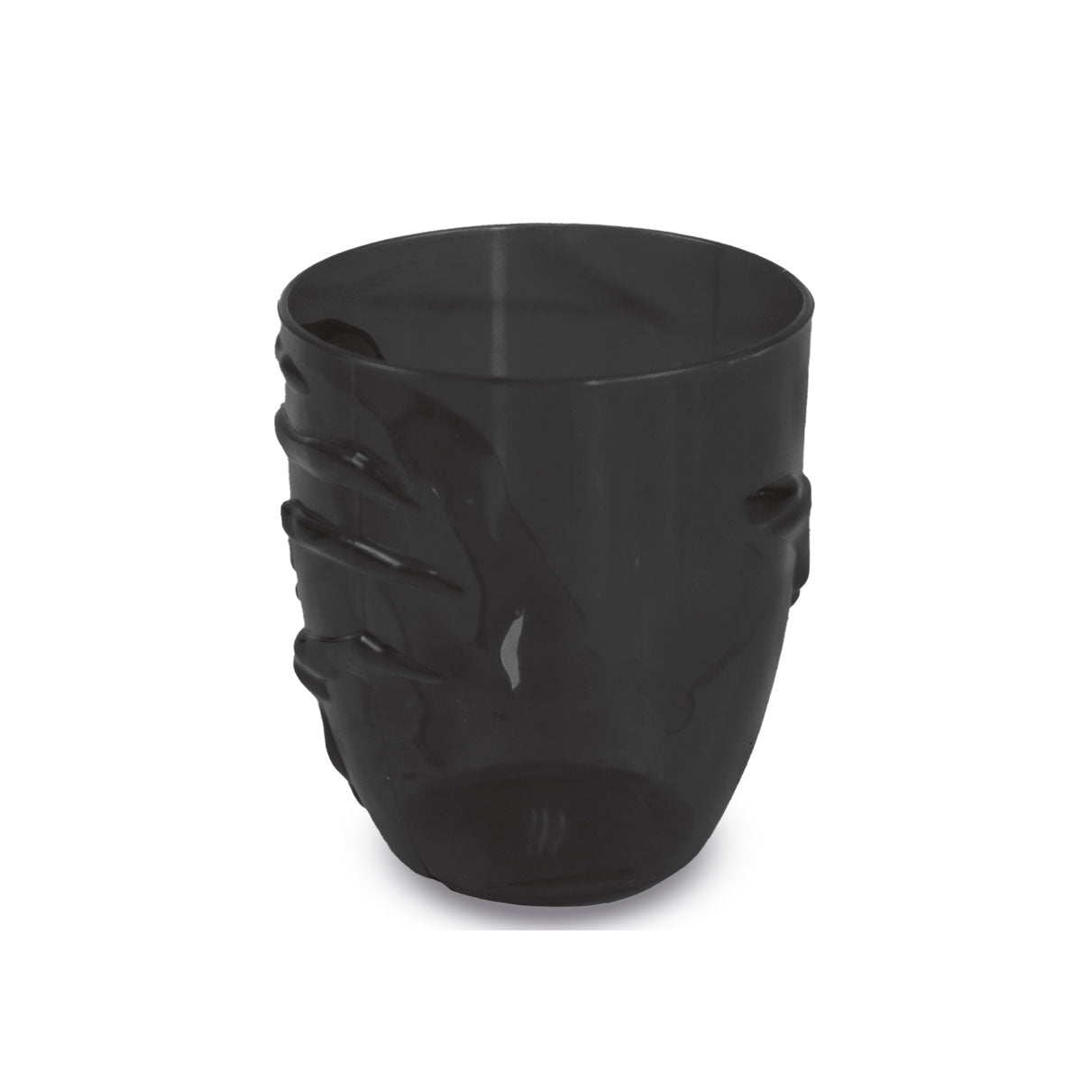 Mano Fantasmal, Vaso de Plástico, Color Negro