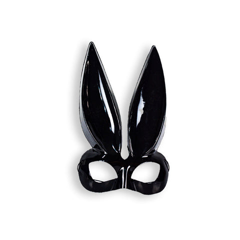 Antifaz con Diseño de Conejo, color Negro