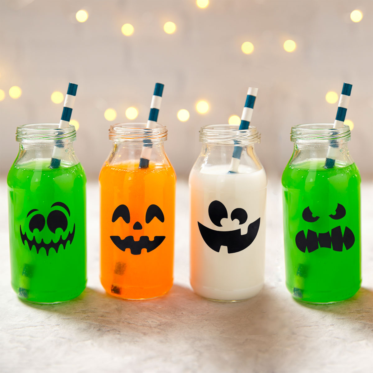 Accesorios Decorativos de Halloween para Vasos de Shots