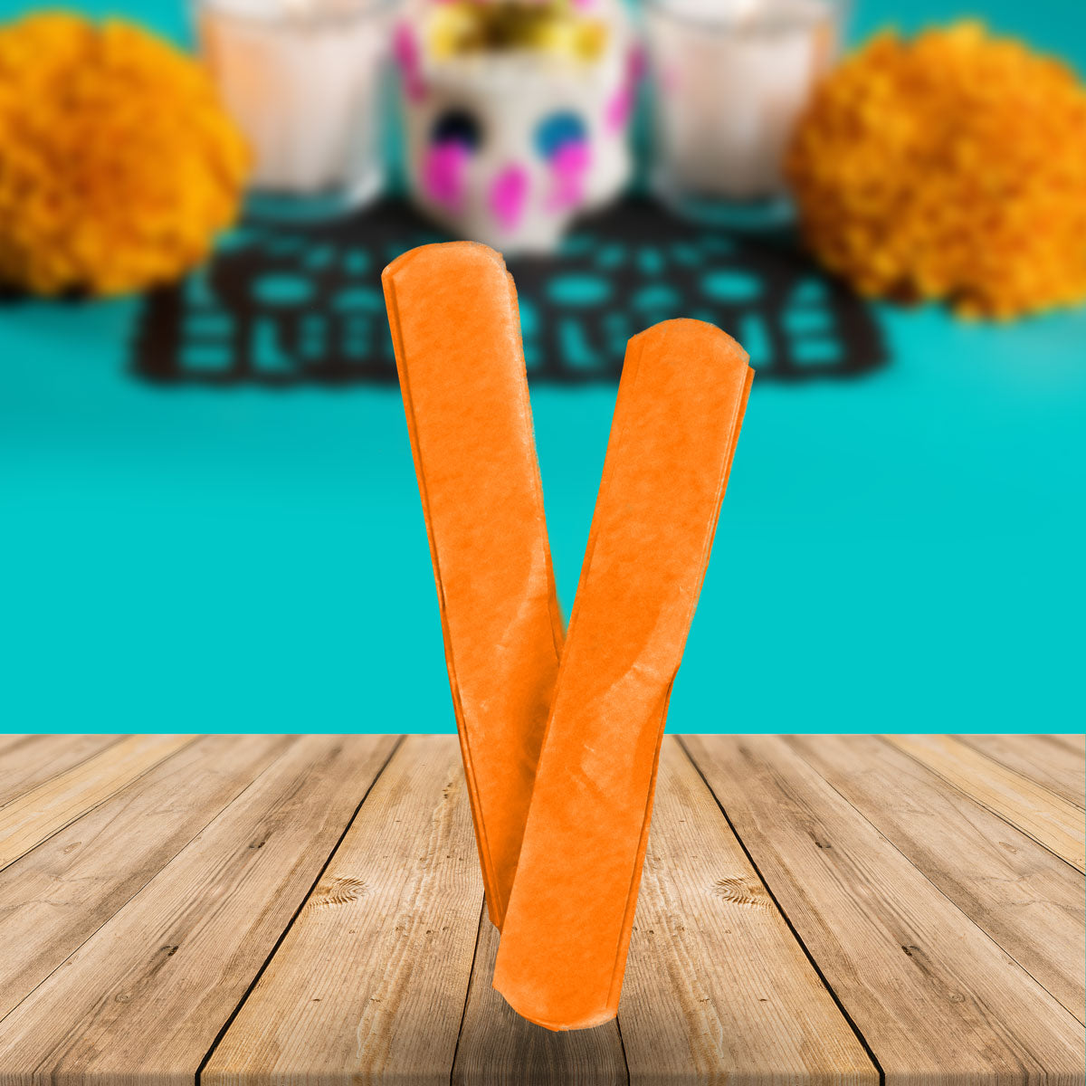 Cempasúchil de Papel China, 2 pzas