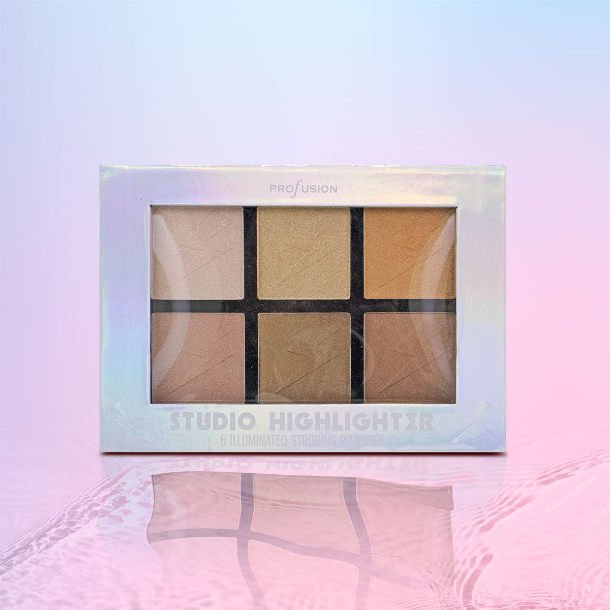Paleta de Iluminador Facial 6 Tonos
