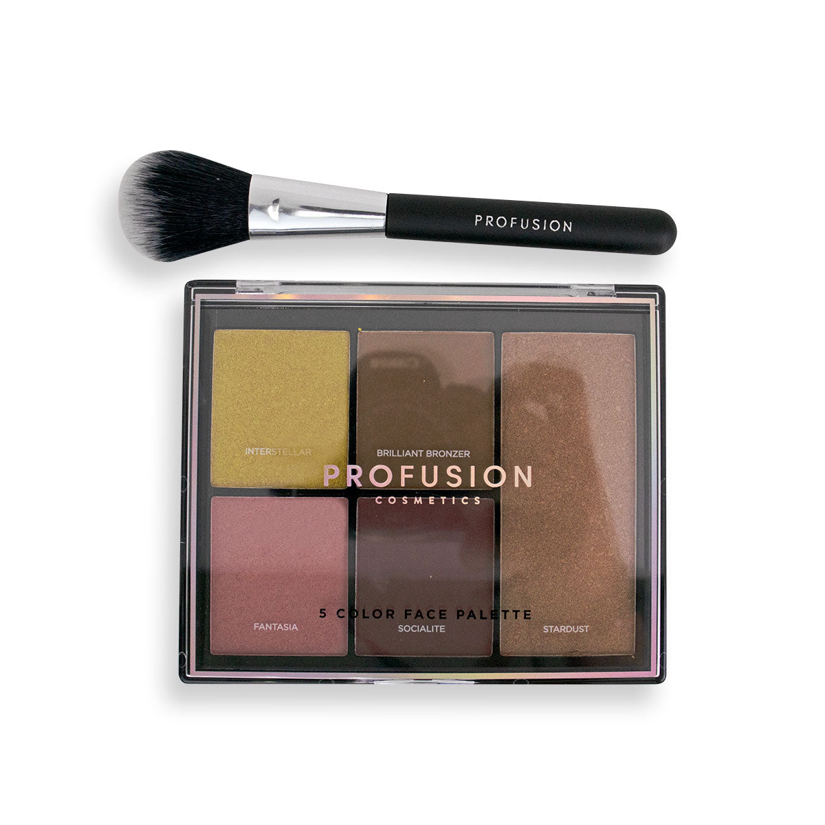 Set de Definición Facial Profusion 5 Tonos y Brocha