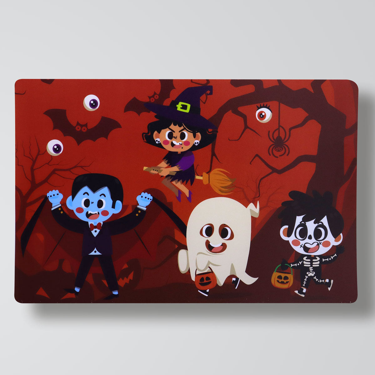 Mantel Individual con Diseño de Halloween