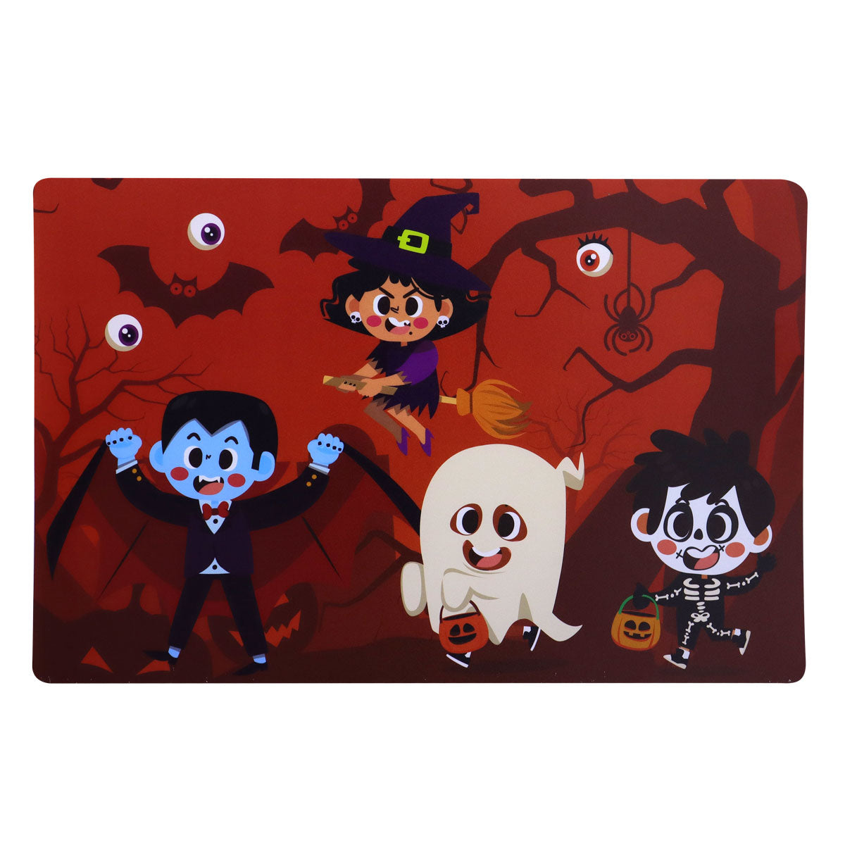 Mantel Individual con Diseño de Halloween