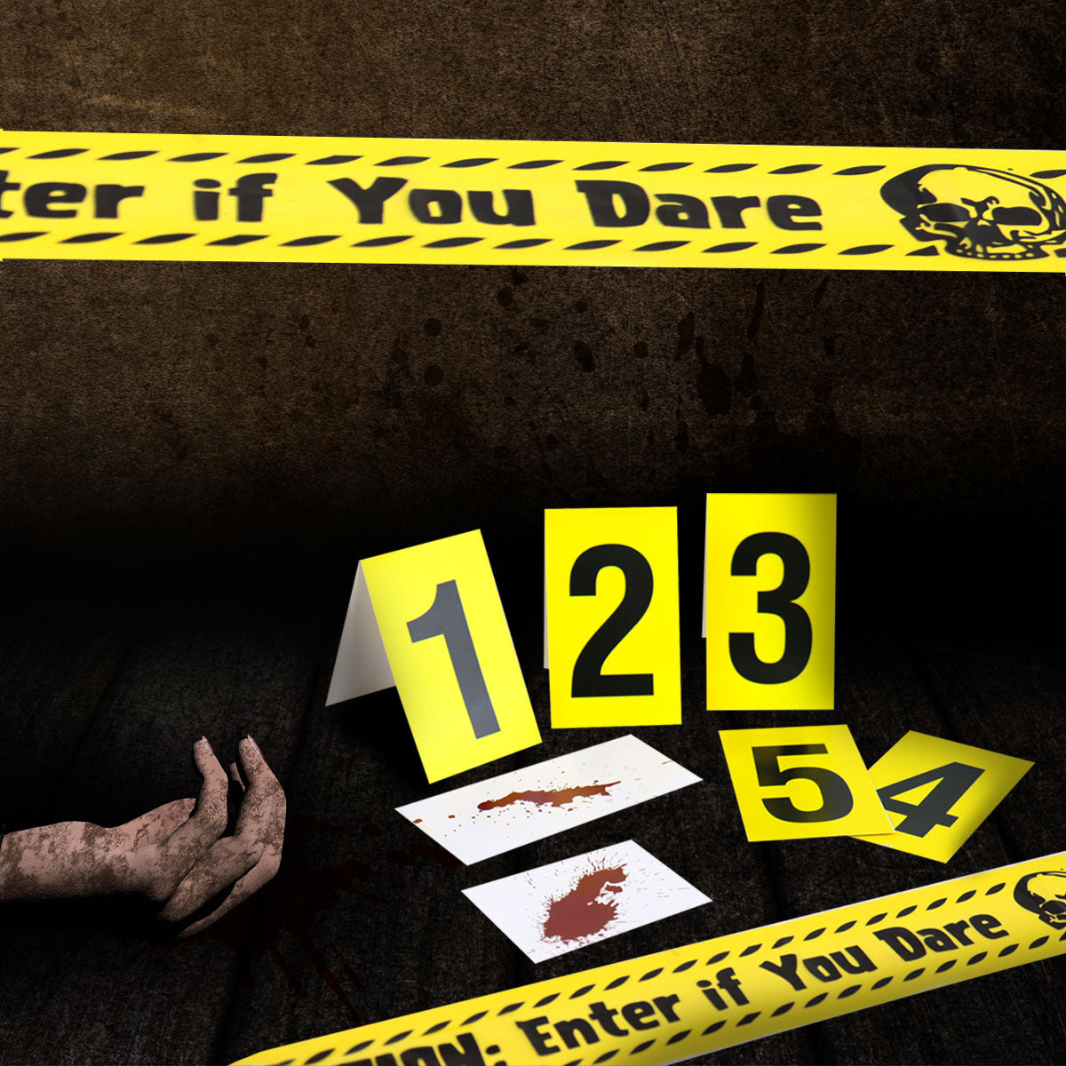 Escena del Crimen, Kit para Halloween