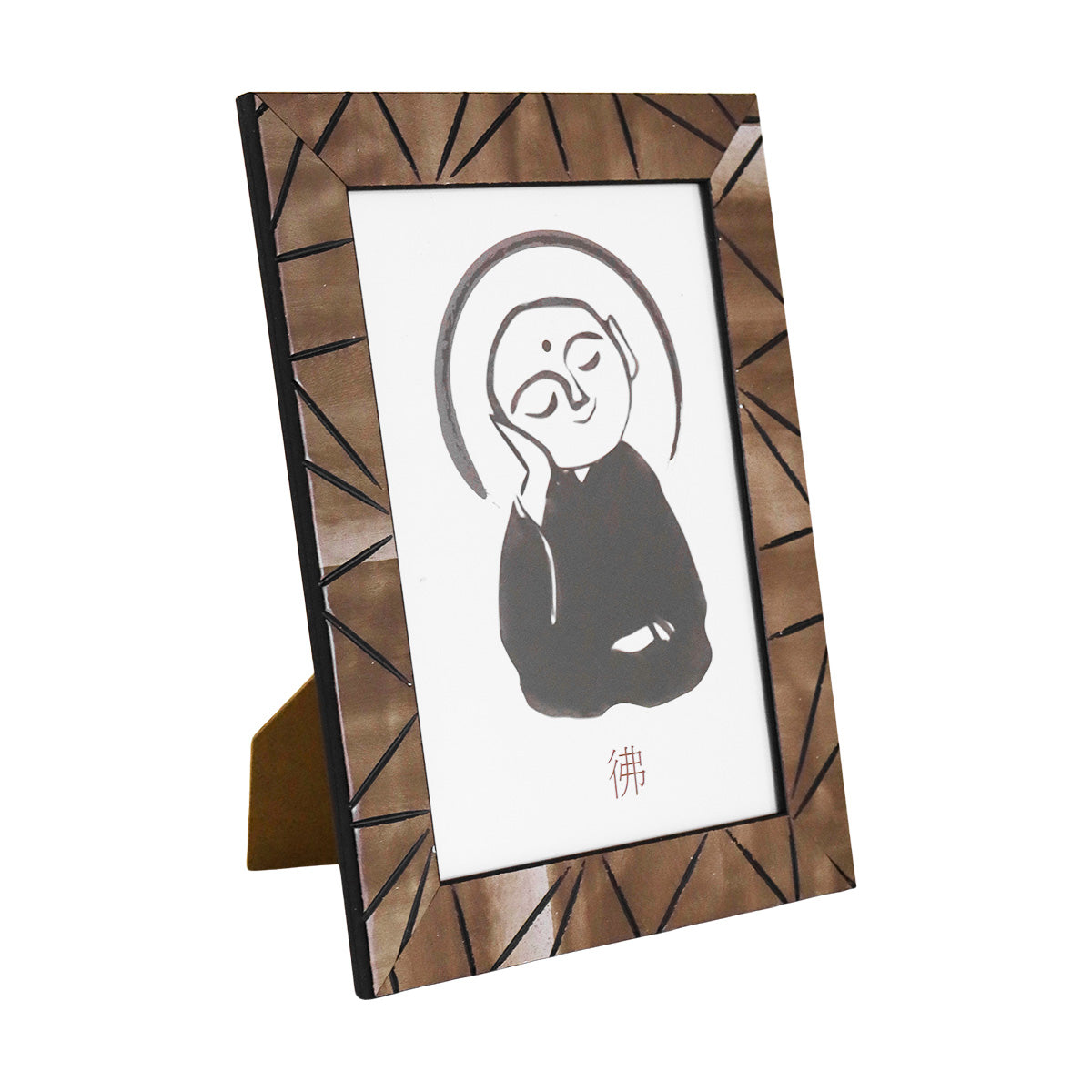 Portarretratos con Marco color Café, 13x18cm