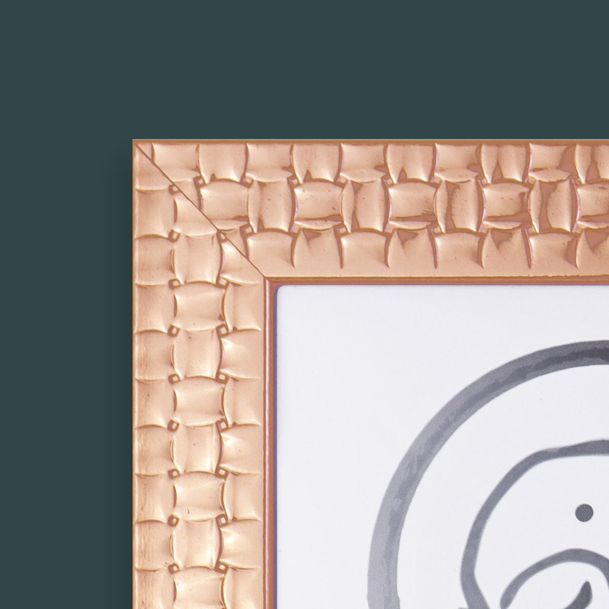 Portarretrato con Marco color Cobre, 13x18cm