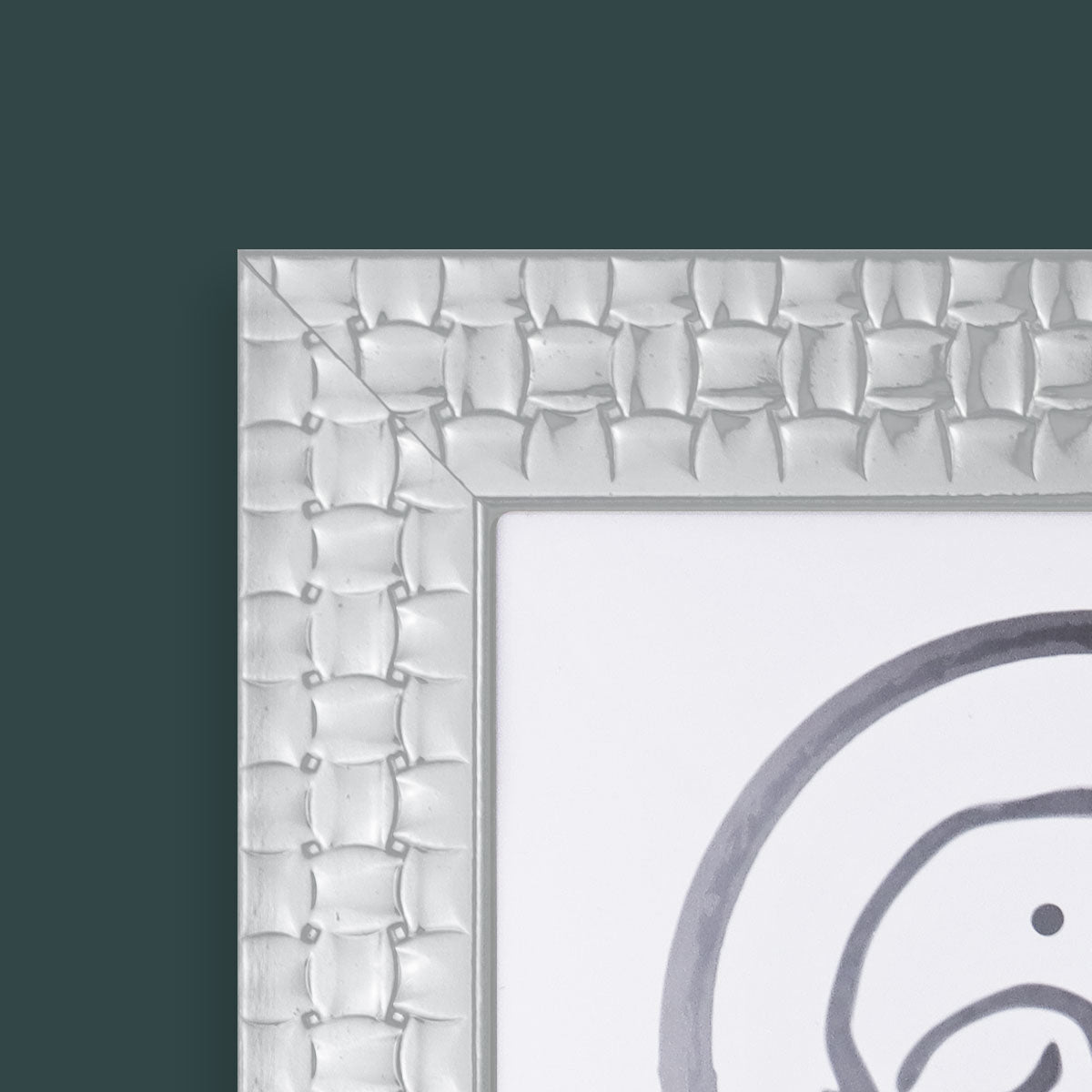 Portarretrato con Marco color Plata, 13x18cm