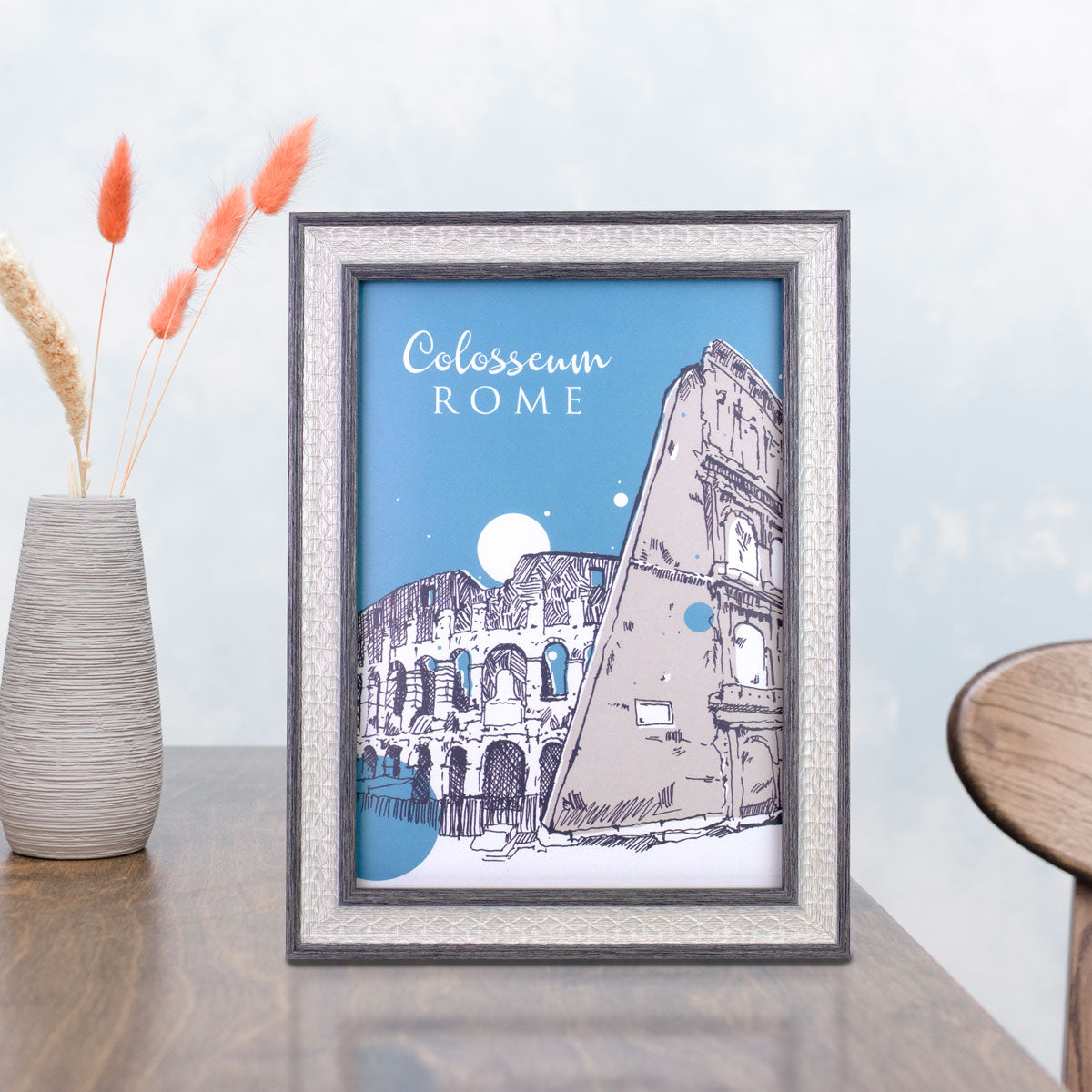 Portarretrato color Arena 12.7x17.78cm