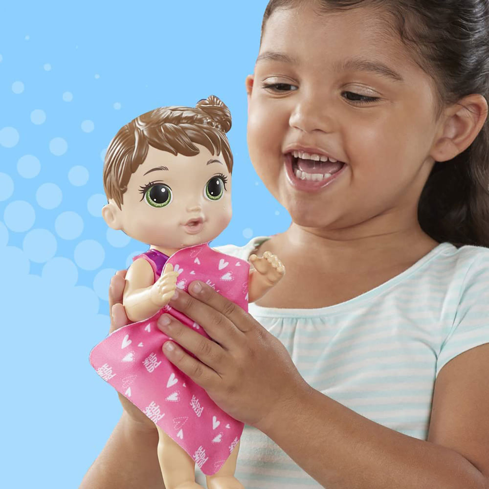 Baby Alive Chapoteo y Abrazos, Traje de Baño Morado