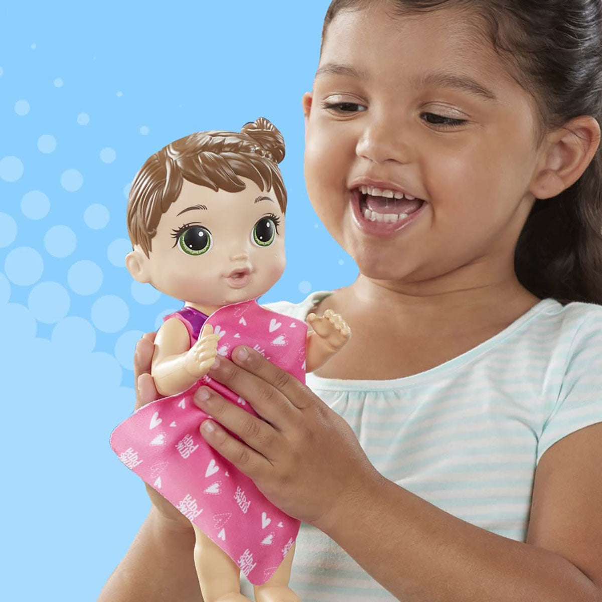 Baby Alive Chapoteo y Abrazos, Traje de Baño Morado