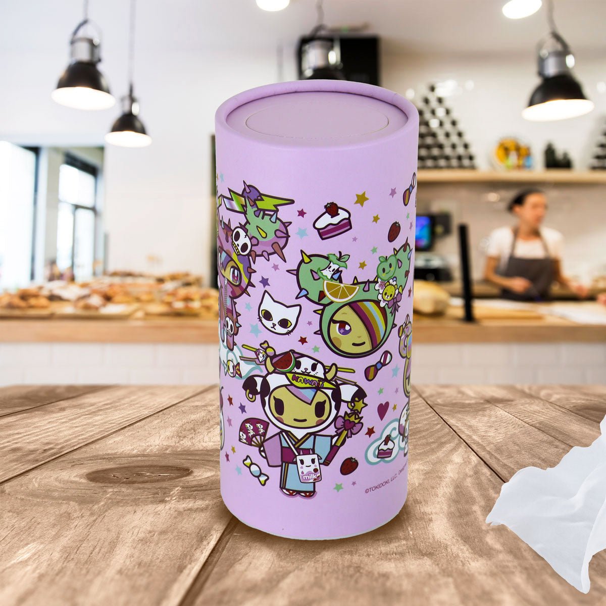 Pañuelos Desechables en Bote color Rosa