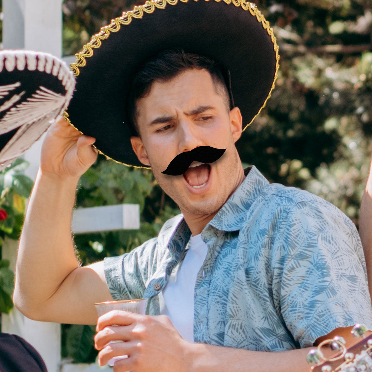 Bigotes Patrios, 3 pzas.