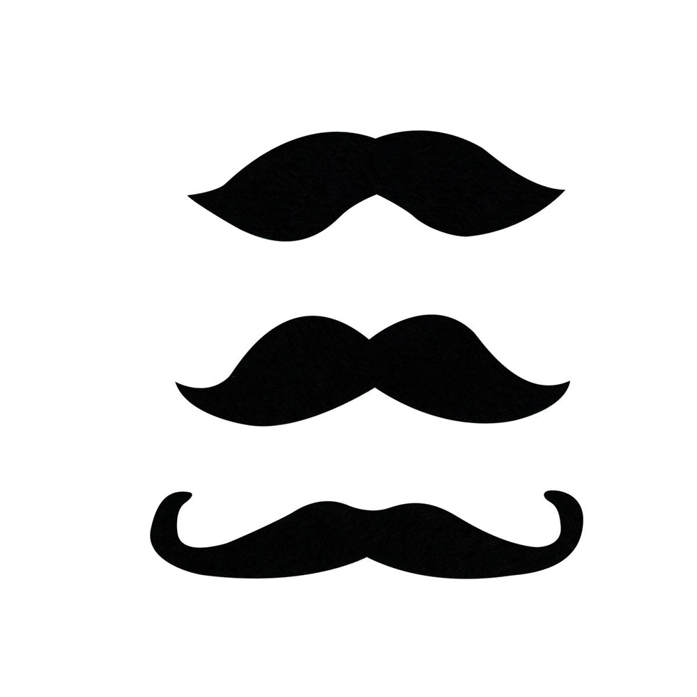 Bigotes Patrios, 3 pzas.