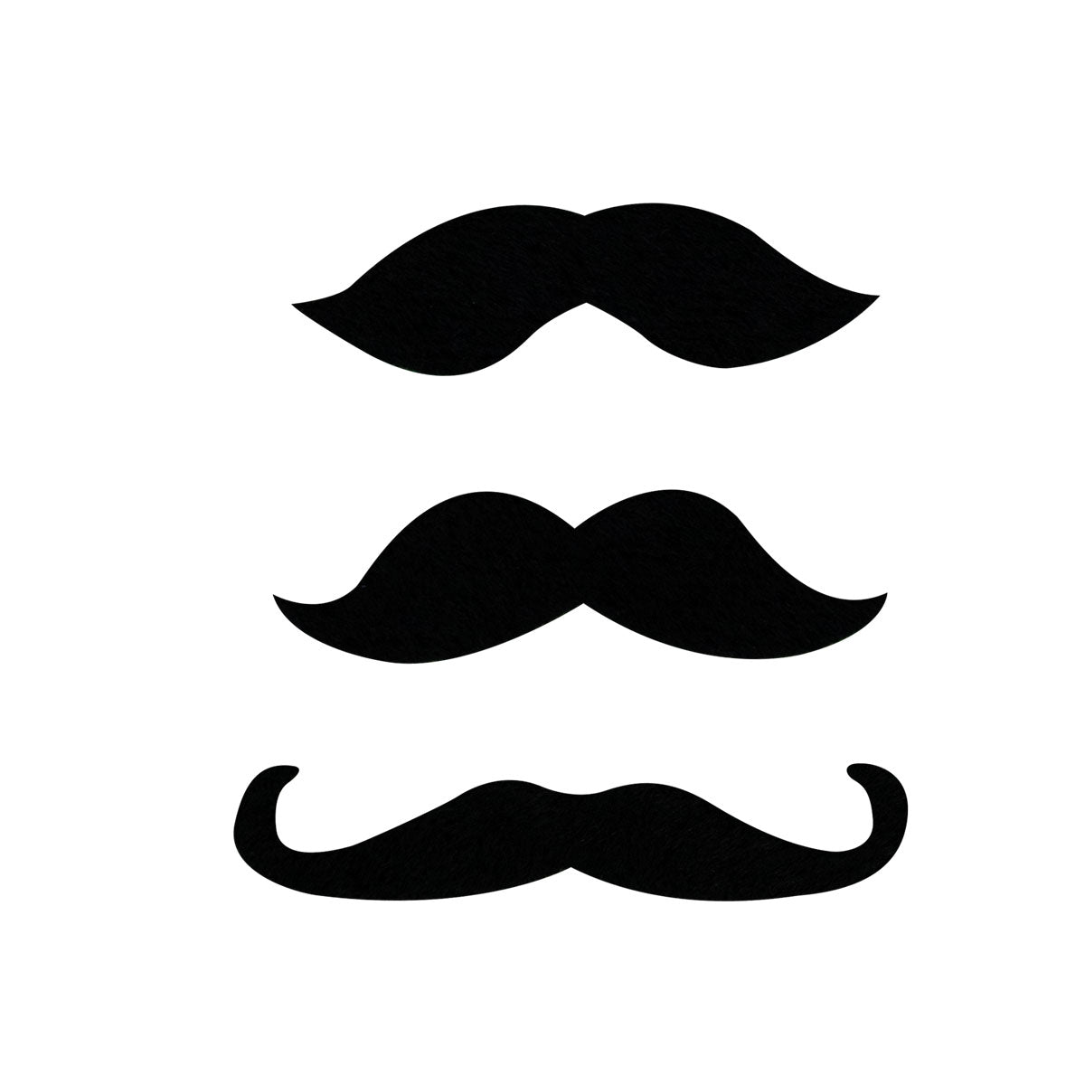 Bigotes Patrios, 3 pzas.