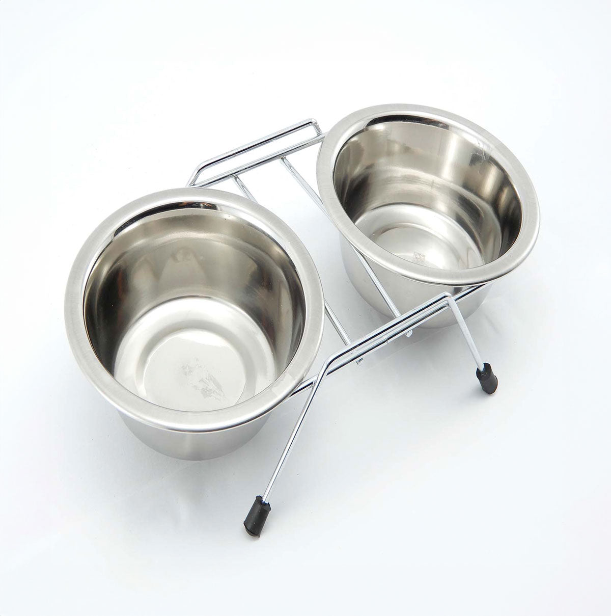 Comedero Doble con Base para Mascota