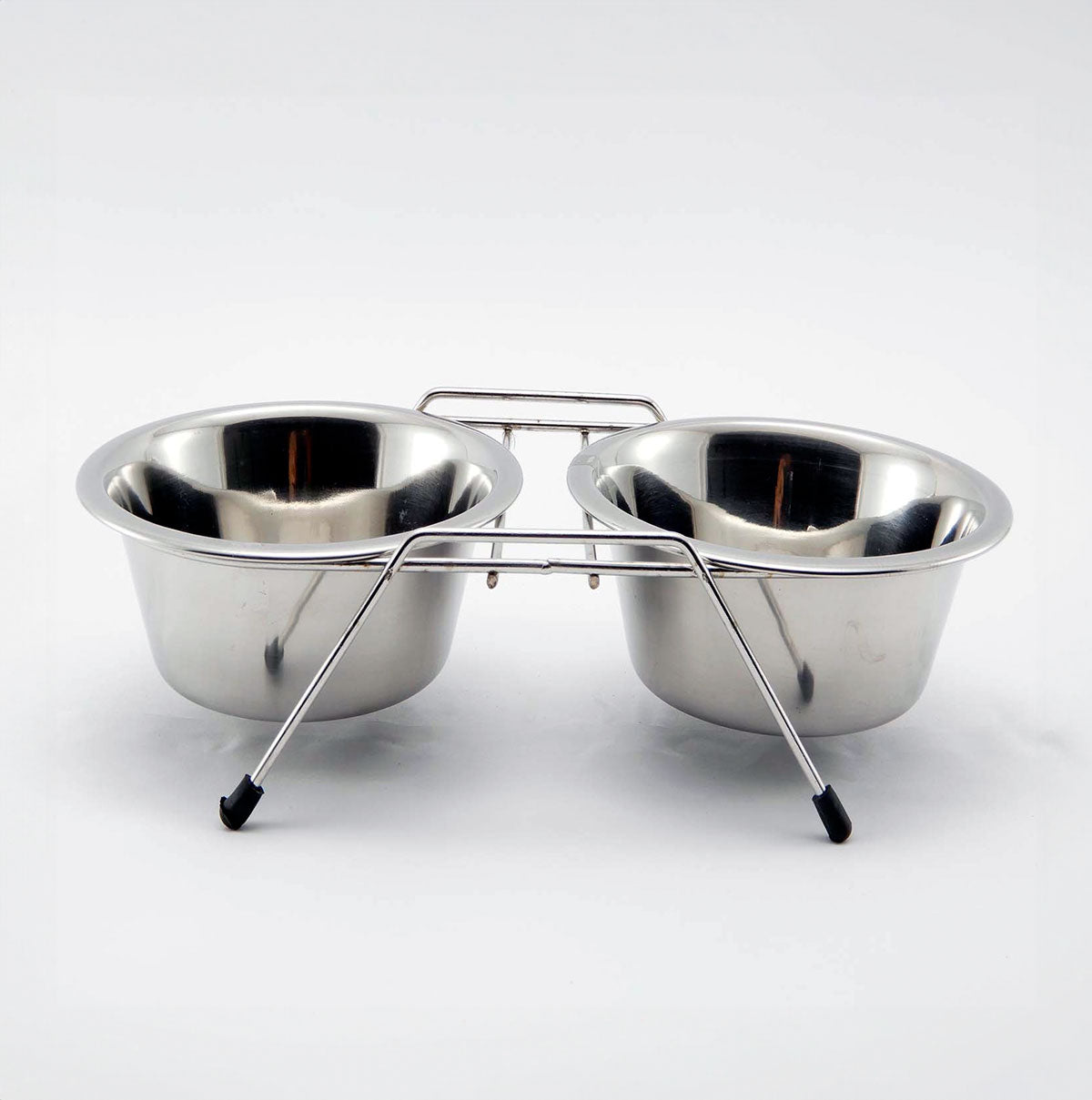 Comedero Doble con Base para Mascota