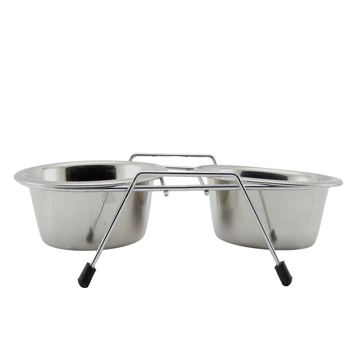 Comedero Doble con Base para Mascota