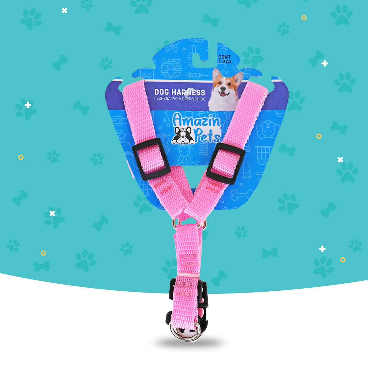 Pechera color Rosa para Mascota