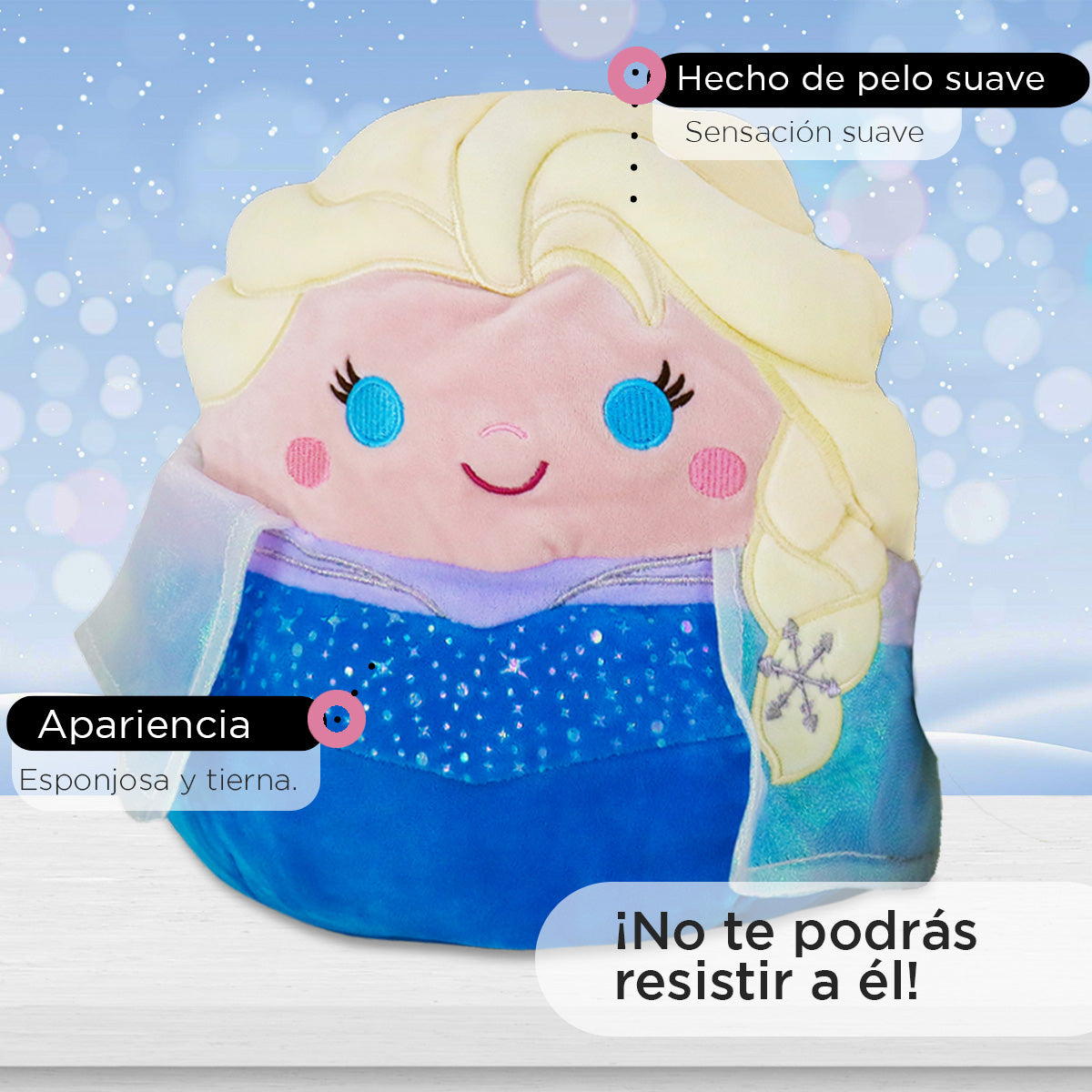 Peluche de Elsa Frozen Disney Waldo s