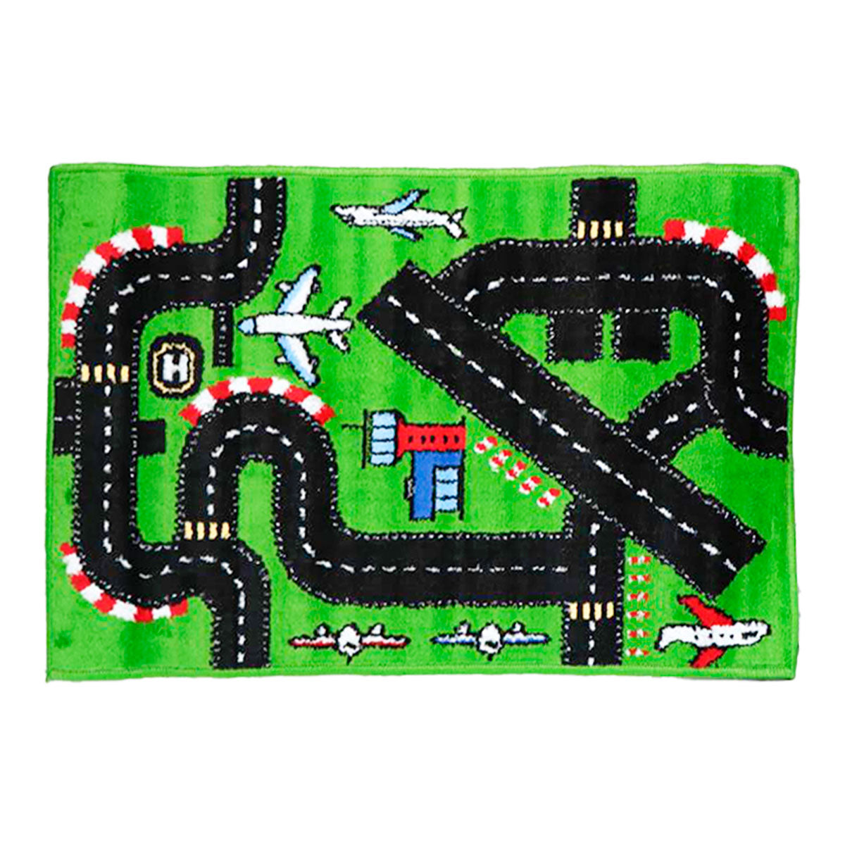 Tapete Rectangular Pista Avión, 60x90 cm