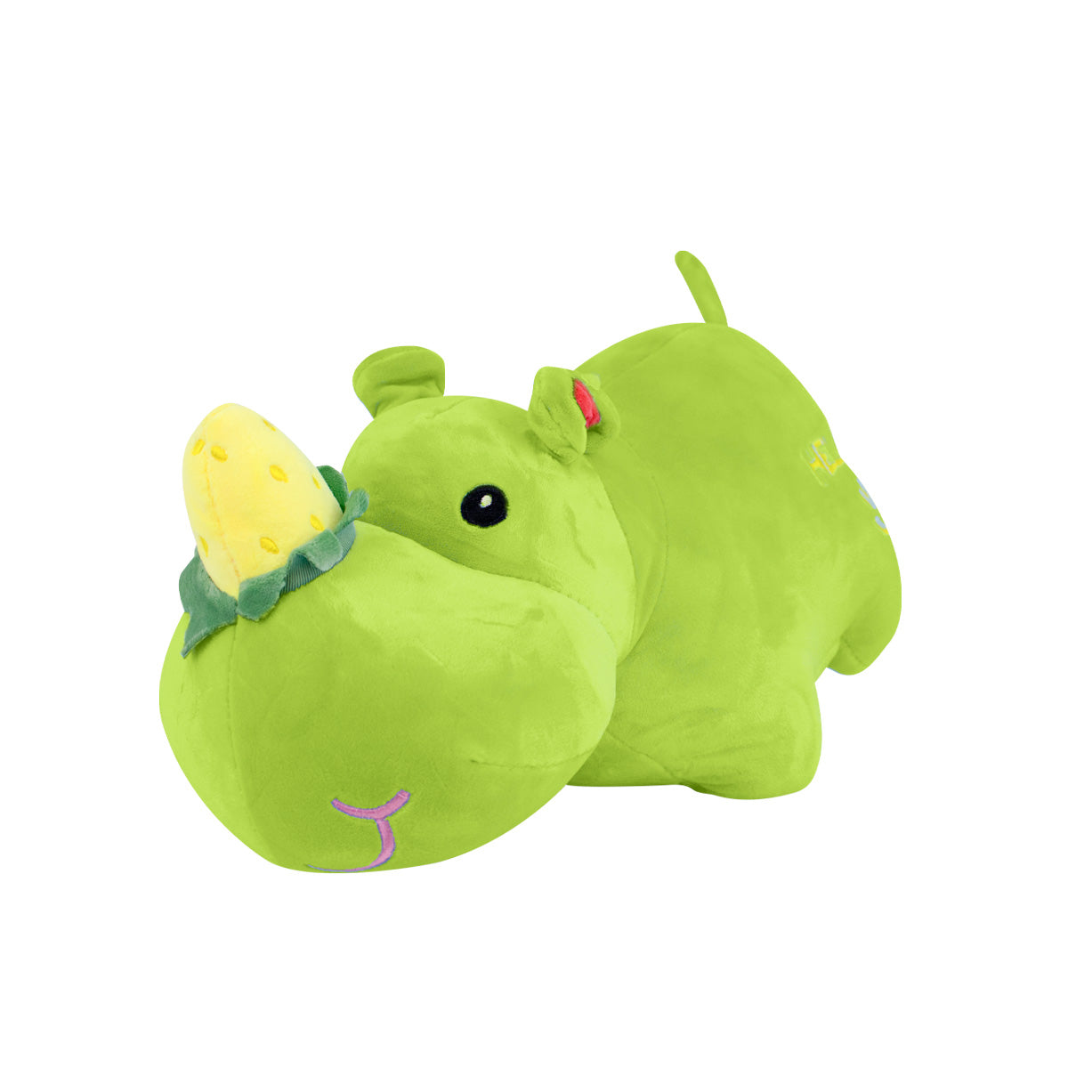 Rinoceronte de Peluche color Verde