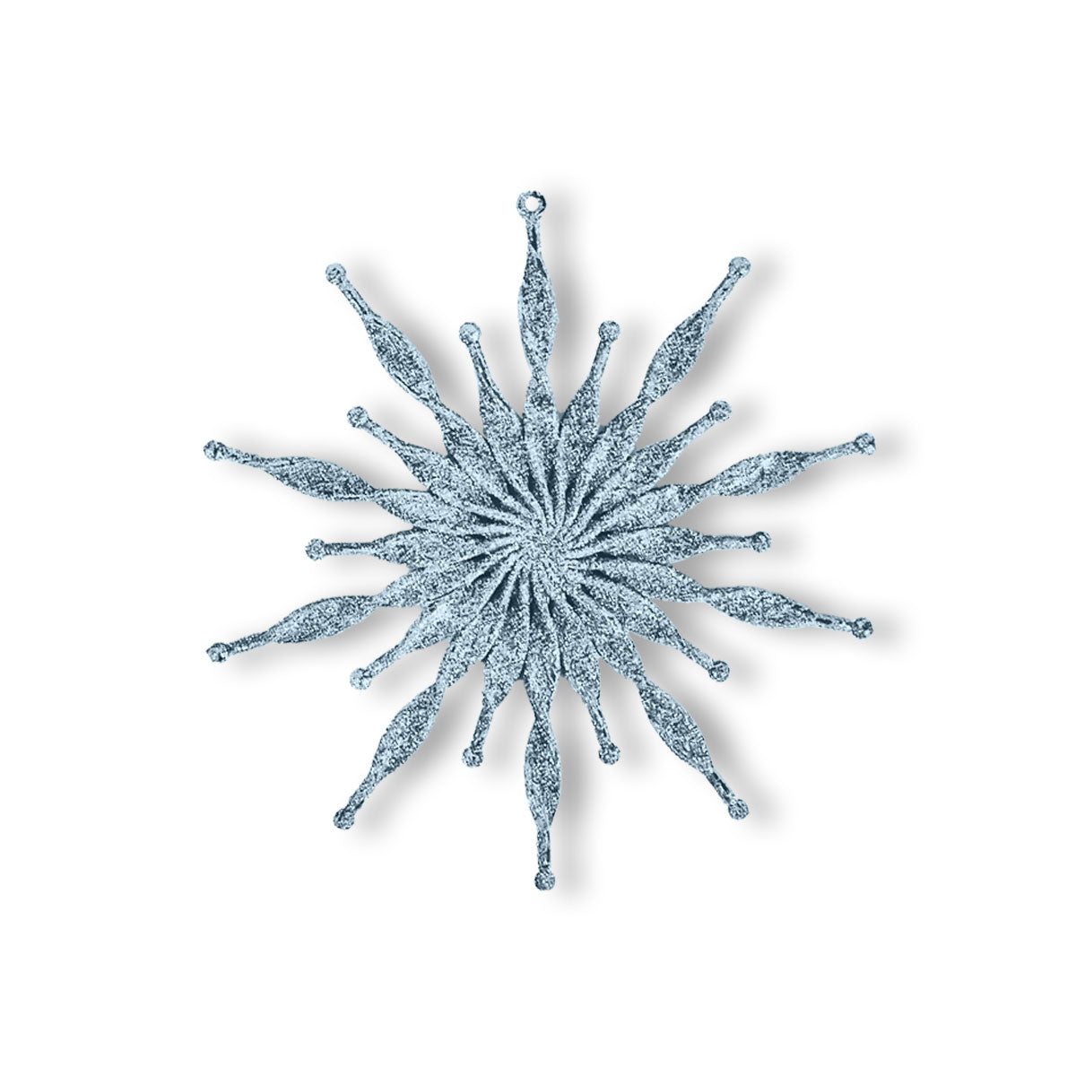 Copo de Nieve color Azul para Decoración