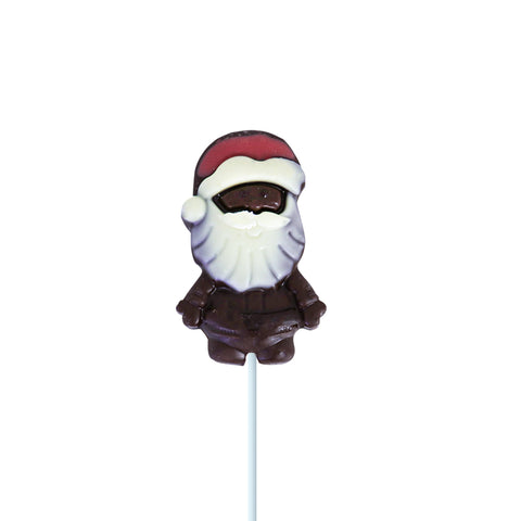 Paleta de Chocolate en Forma de Santa Claus, 28gr.