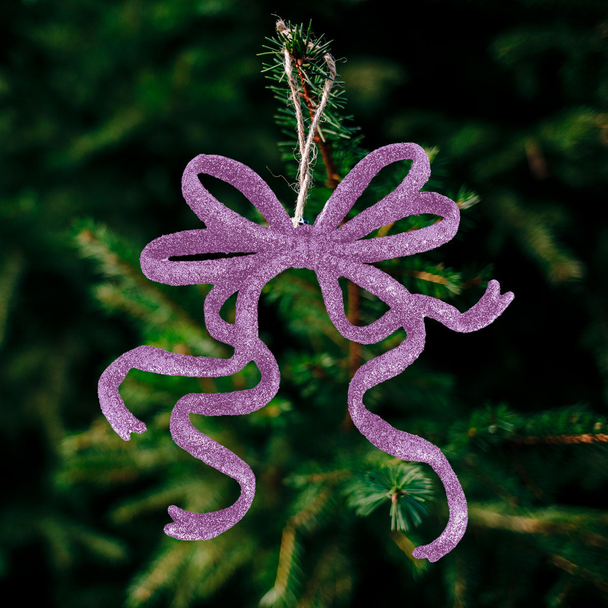 Decoración Colgante con Diseño de Moño color Rosa