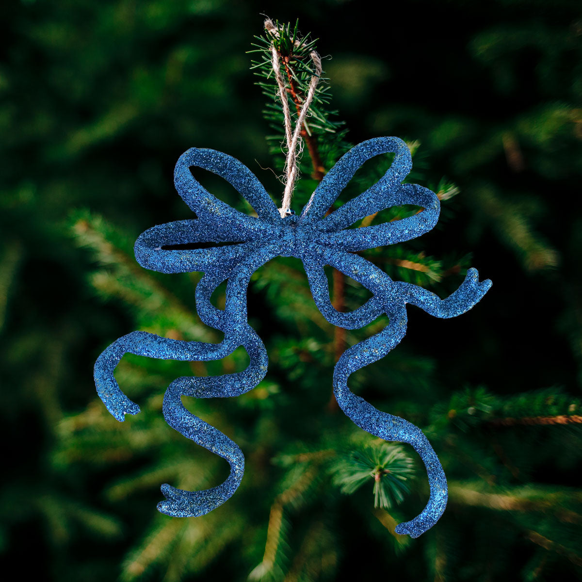 Decoración Colgante con Diseño de Moño color Turquesa