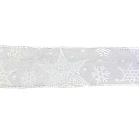 Ribbon, Listón Decorativo color Blanco