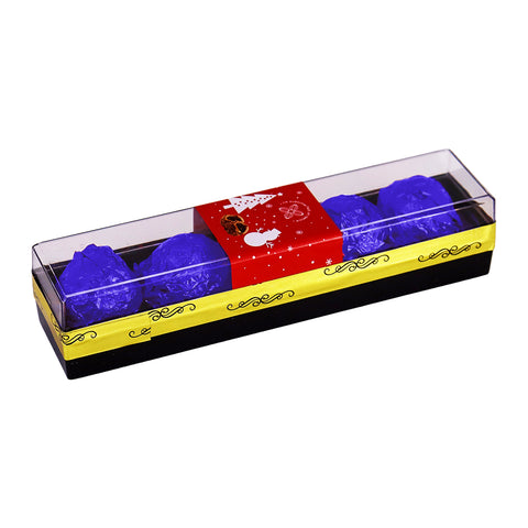 Caja de Chocolates Rellenos, color Azul, 57 gr.