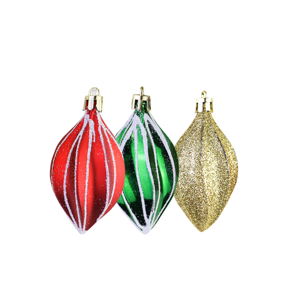 Ornamentos Navideños, 3 piezas