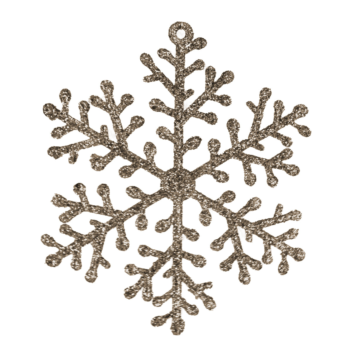 Decoración Colgante de Copo de Nieve color Rosa, 2pzas