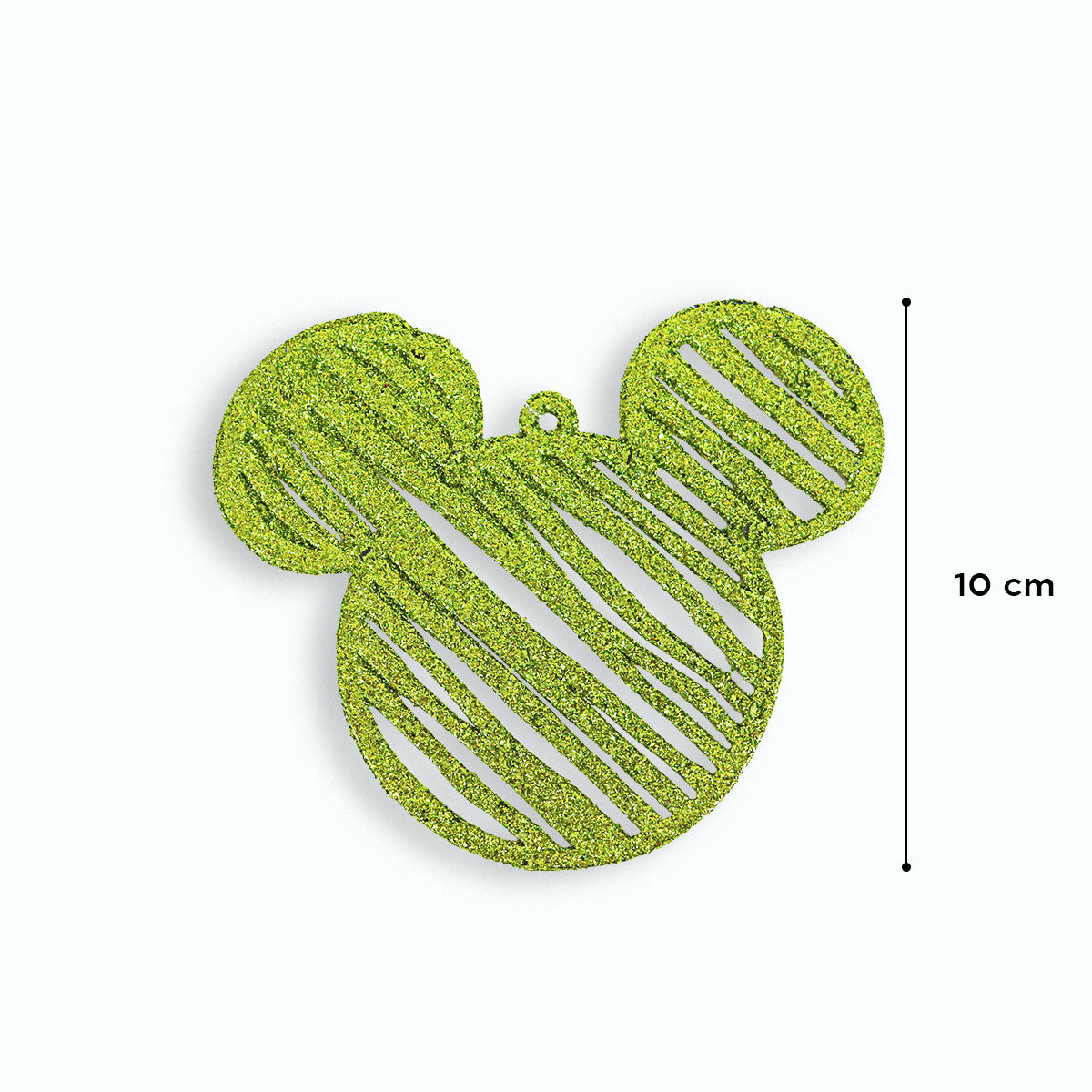 Decoración Colgante de Mickey Mouse color Verde, 2 pzas – Waldo's